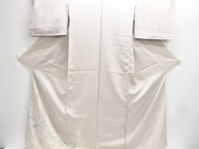 JAPANESE KIMONO / ANTIQUE LEAF-PATTERNED KIMONO (PROVISIONAL EHA)